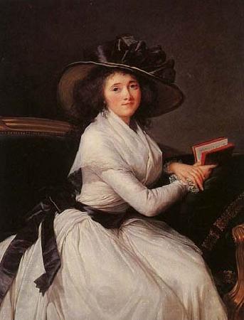 eisabeth Vige-Lebrun Portrait of Marie-Charlotte Bontemps Norge oil painting art